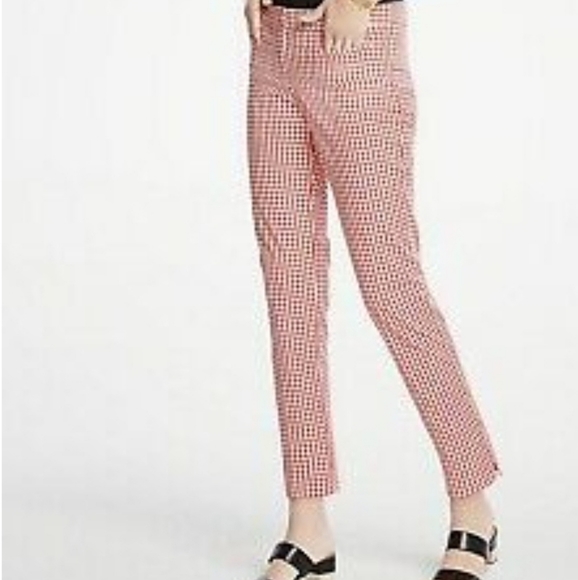 Ann Taylor Pants - ANN TAYLOR CHECKERBOARD PANTS